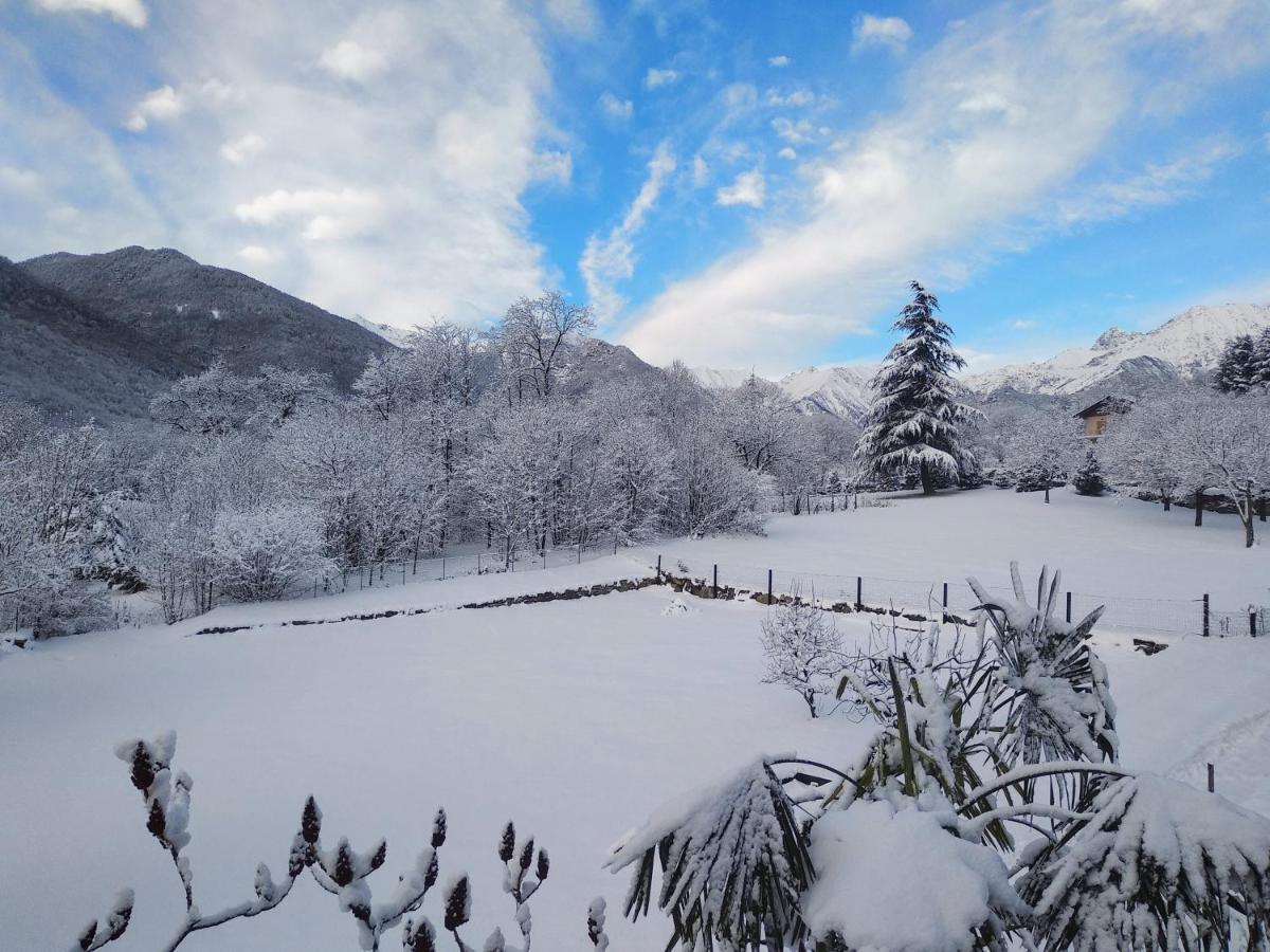 Chez Bonjour Villa Villar Pellice Bagian luar foto